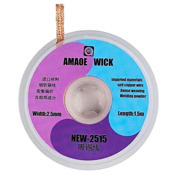 سیم قلع کش مدل AMAOE WICK New-3515