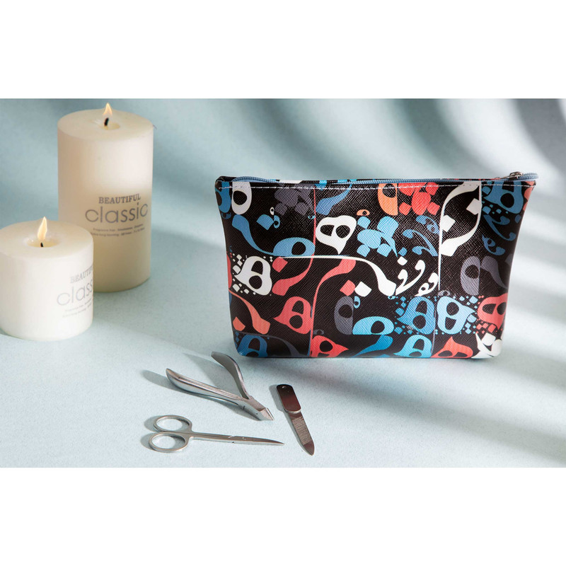 جامدادی طرح سیاه مشق مدل PK-055