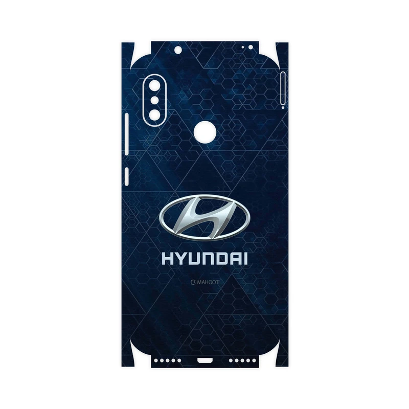 برچسب پوششی ماهوت مدل Hyundai-FullSkin مناسب برای گوشی موبایل شیائومی Redmi Note 6 Pro