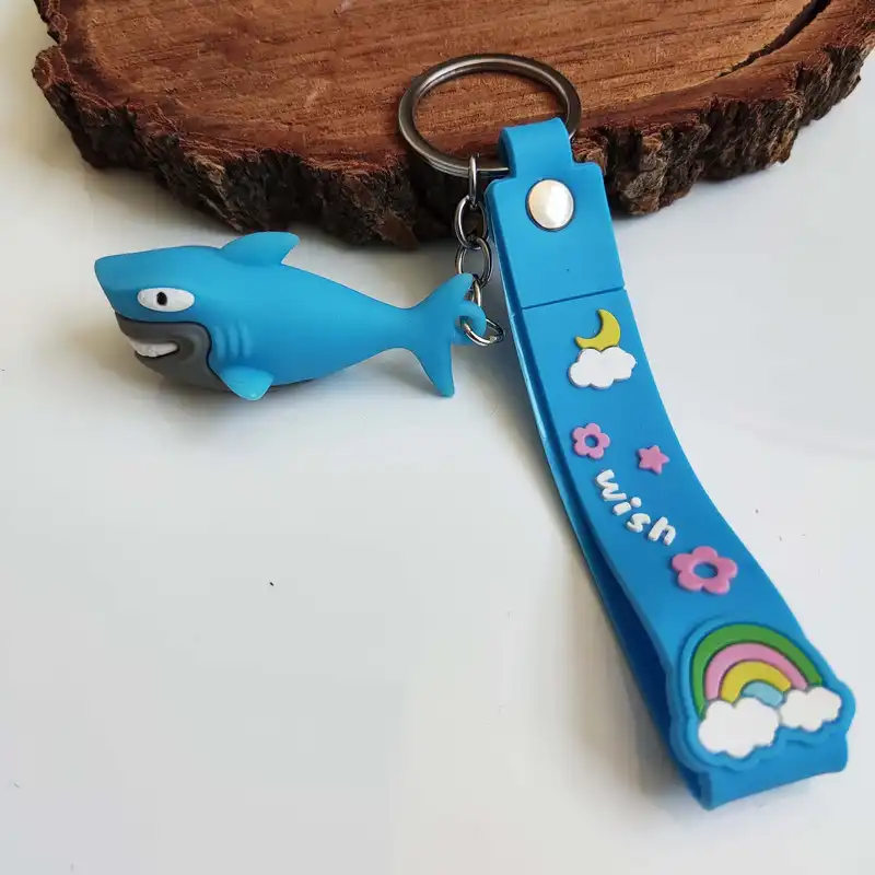 جاکلیدی مدل سیلیکونی طرح کوسه کد DB20