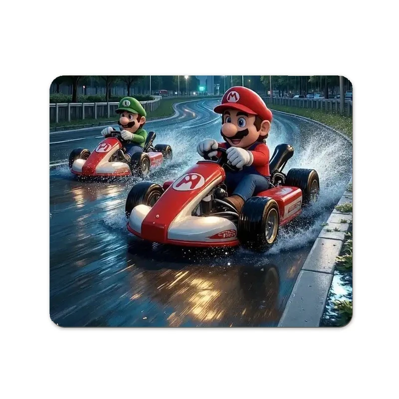 ماوس پد پاد آفرین طرح ماریو کد 301 سایز 19*24 سانتی متر