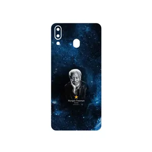 MAHOOT Morgan Freeman Cover Sticker for Samsung Galaxy M20