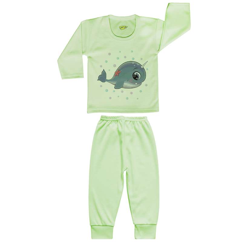 ست تی شرت و شلوار نوزادی کارانس مدل SBSG-3183