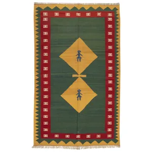 گلیم دستباف چهار متری سی پرشیا کد 171979