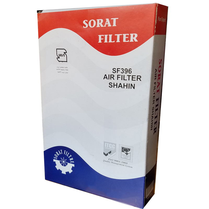فیلتر هوا خودرو سرعت فیلتر مدل SF396 مناسب برای شاهین