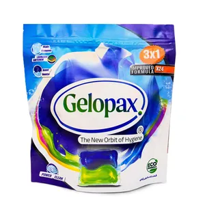 قرص ماشین لباسشویی ژلوپکس مدل 3in1 با رایحه اوربیت بسته 24 عددی