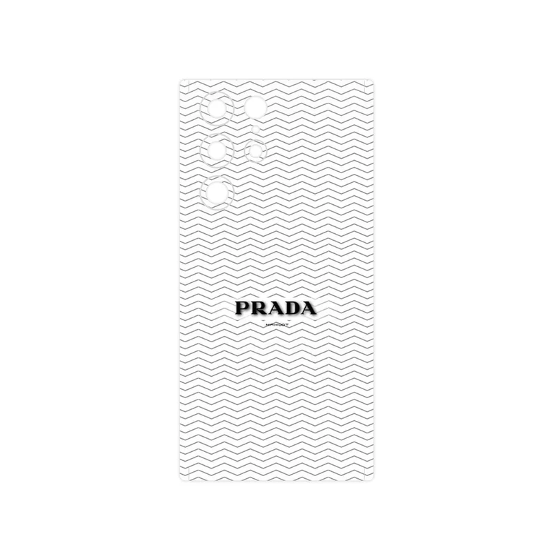 برچسب پوششی ماهوت مدل Prada مناسب برای گوشی موبایل سامسونگ Galaxy S22 Ultra 5G