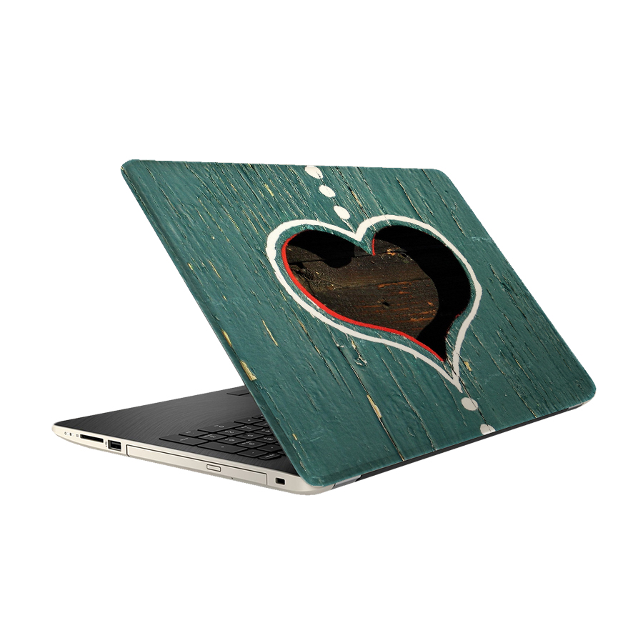 استیکر لپ تاپ فلوریزا طرح قلب مدل ML445 مناسب برای لپ تاپ 15.6 اینچ