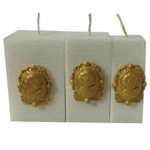 شمع مدل سلطنتی بسته 3 عددی