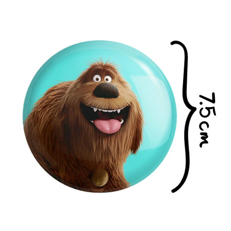 آینه جیبی خندالو طرح زندگی پنهان حیوانات خانگی The Secret Life of Pets مدل تاشو کد 10661