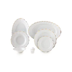 Zarin Iran Neoclassical Narsis Dinnerware Set 29 Pcs High Grade