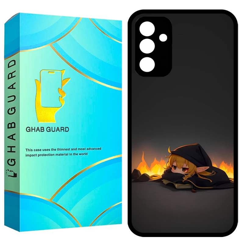  کاور قاب گارد طرح دختر مدل GCHPA34 مناسب برای گوشی موبایل سامسونگ Galaxy A34 5G 