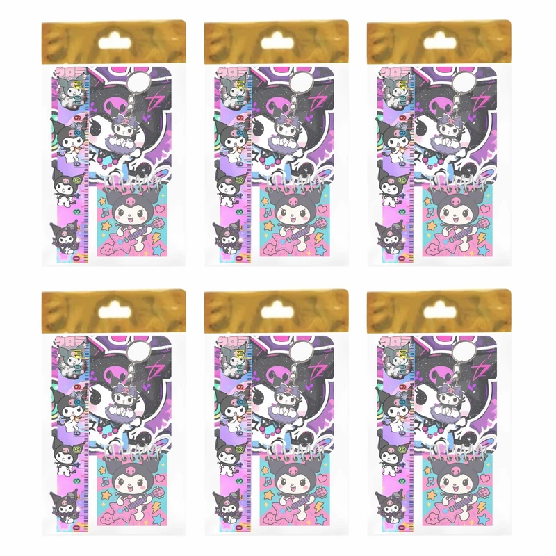 بسته لوازم تحریر مدل کرومی و ملودی 4 بسته 6 عددی 