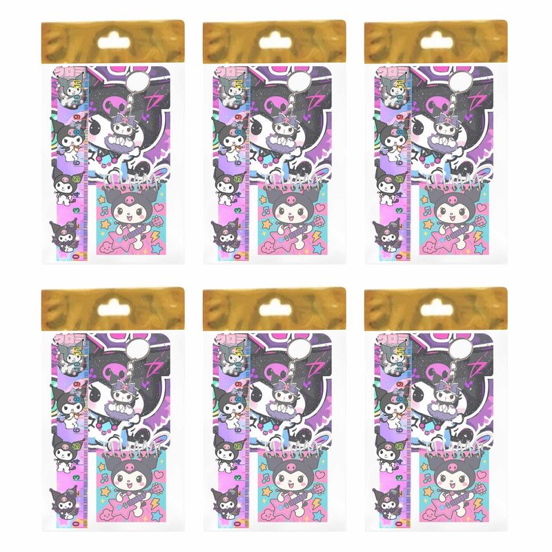 بسته لوازم تحریر مدل کرومی و ملودی 4 بسته 6 عددی