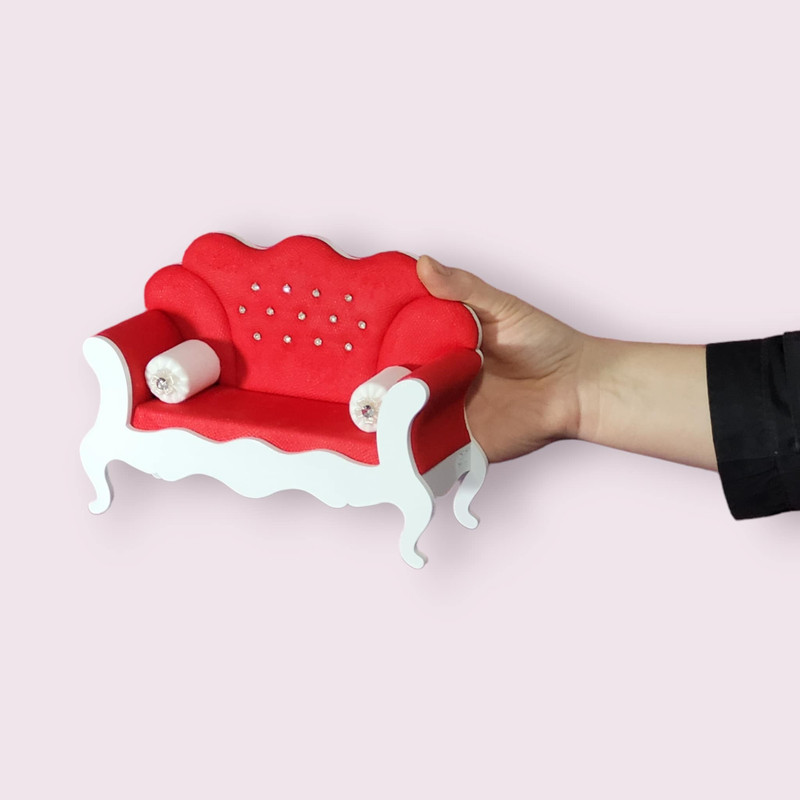 اسباب بازی مدل ست مبل چوبی مجموعه 4عددی