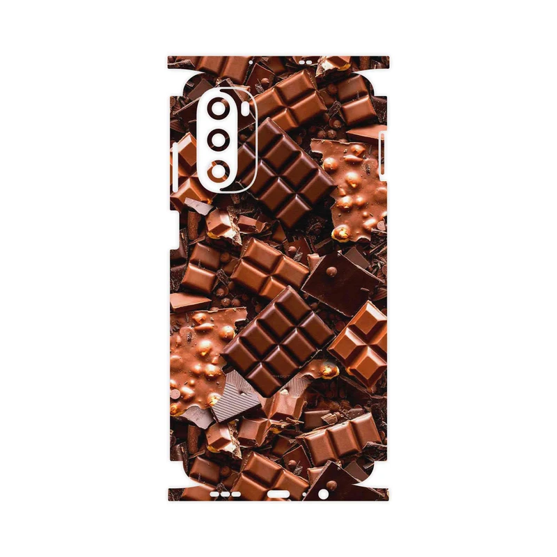برچسب پوششی ماهوت مدل Chocolate-FullSkin مناسب برای گوشی موبایل موتورولا Moto G52