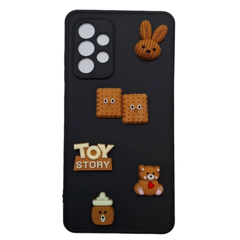 کاور طرح عروسک برجسته مدل A53 مناسب برای گوشی موبایل سامسونگ Galaxy A53