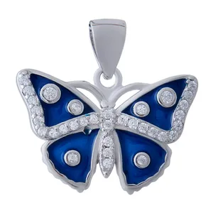     آویز گردنبند نقره زنانه بازرگانی میلادی کد PKR-119