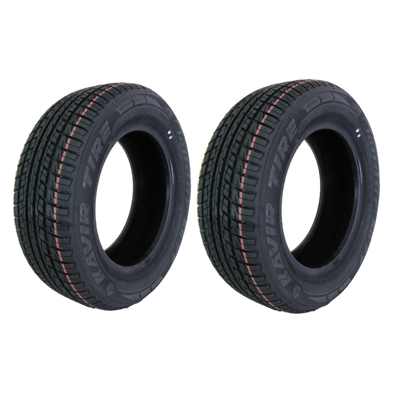 لاستیک خودرو کویر تایر مدل KB77 سایز 205/60R14 - دو حلقه