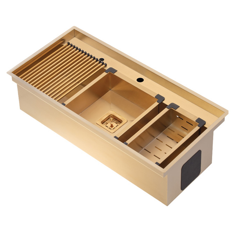 سینک ظرفشویی استیل توکار دو لگنه مدل بنتو D104 سینک ظرفشویی استیل توکار دو لگنه مدل بنتو D104