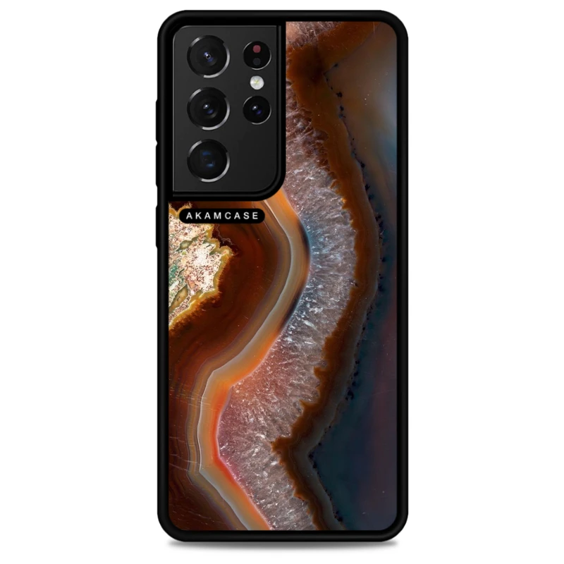 کاور آکام مدل AMCWSGS21U-MARBEL10 مناسب برای گوشی موبایل سامسونگ Galaxy S21 Ultra