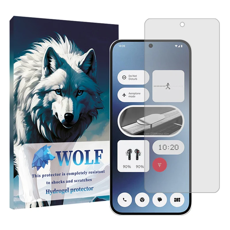 محافظ صفحه نمایش شفاف ولف مناسب برای گوشی موبایل ناتینگ فون 2A