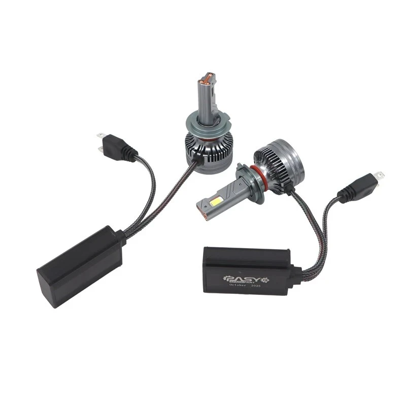 هدلایت لامپ خودرو پاسیکو مدل P2917_E120 پایه H7 مناسب برای پژو 405 و پارس بسته دو عددی