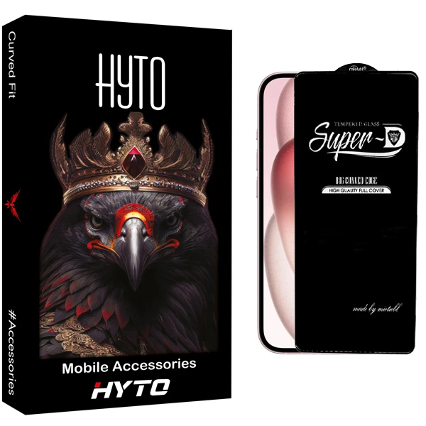 محافظ صفحه نمایش هیتو مدل SuperD Pro مناسب برای گوشی موبایل اپل iPhone 15 / 16