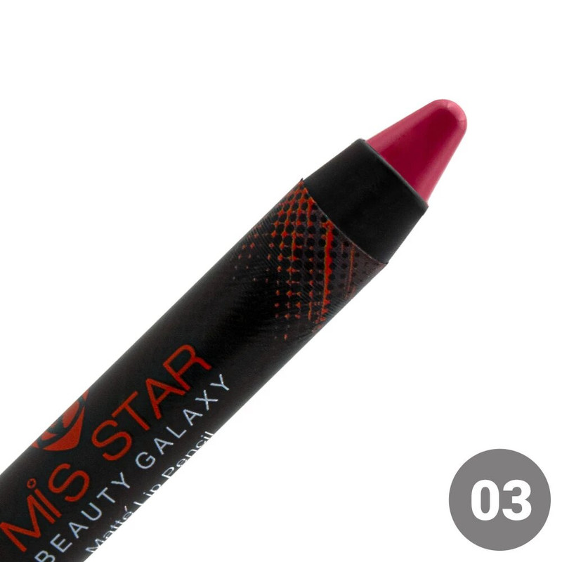 رژلب مدادی میس استار شماره 03