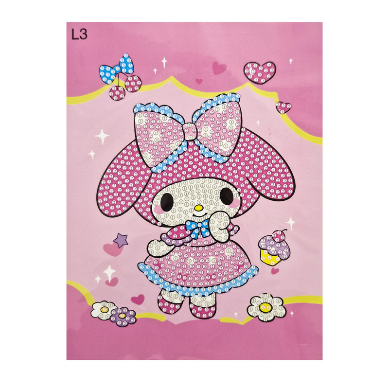 بازی آموزشی مدل ساخت تابلو نقاشی الماسی قاب دار کد 022