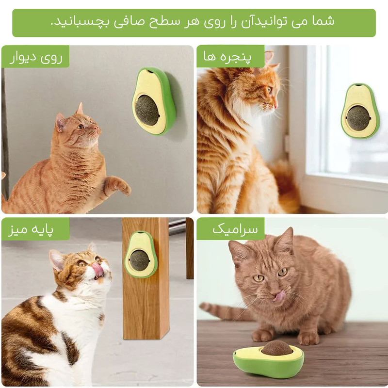 تشویقی دندانی گربه مدل avo01x3 مجموعه 3 عددی