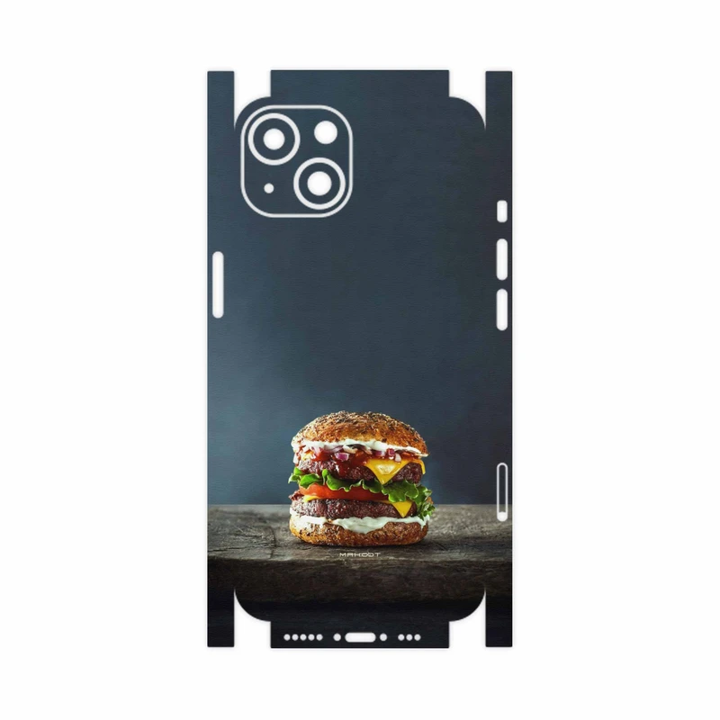 برچسب پوششی ماهوت مدل Hamburger-FullSkin مناسب برای گوشی موبایل اپل iPhone 13