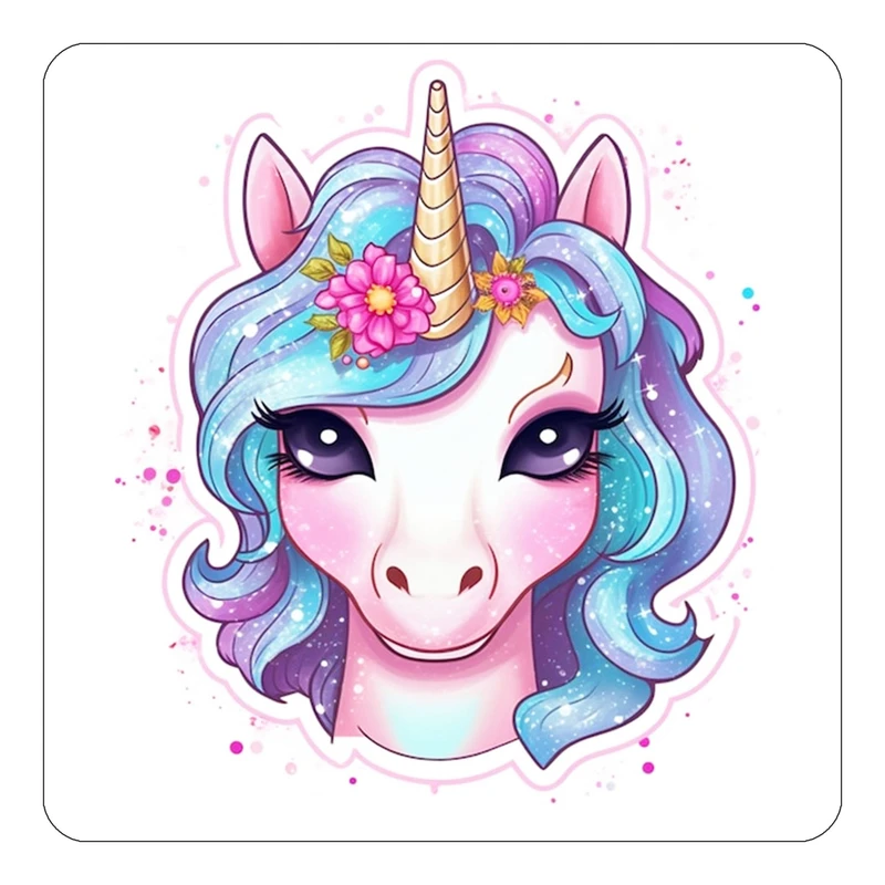 مگنت کاکتی طرح اسب تک شاخ و یونیکورن مدل mp32799