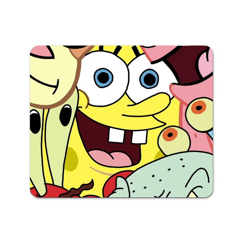 ماوس پد پاد آفرین طرح باب اسفنجی کد 705 سایز 19*24 سانتی متر