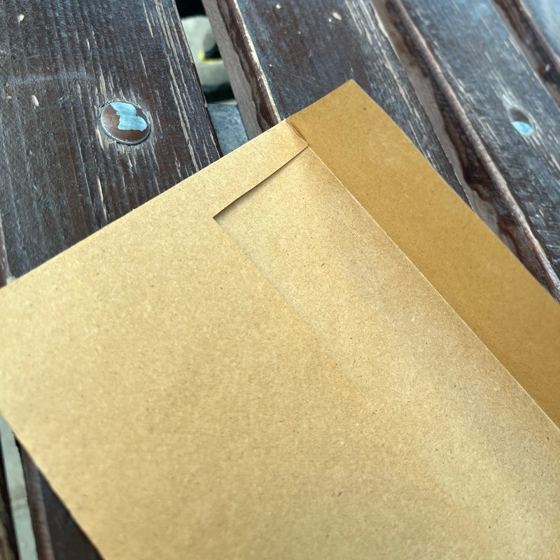 پاکت نامه مدل کرافت بسته 15 عددی