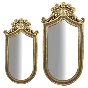 آینه مدل سبد گل کد S-M مجموعه ۲ عددی