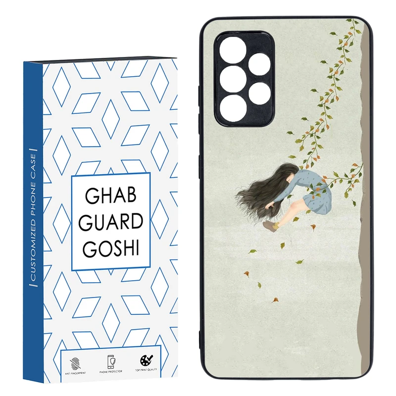 کاور قاب گارد گوشی طرح  دخترانه کد TPU-038 مناسب برای گوشی موبایل سامسونگ Galaxy A52