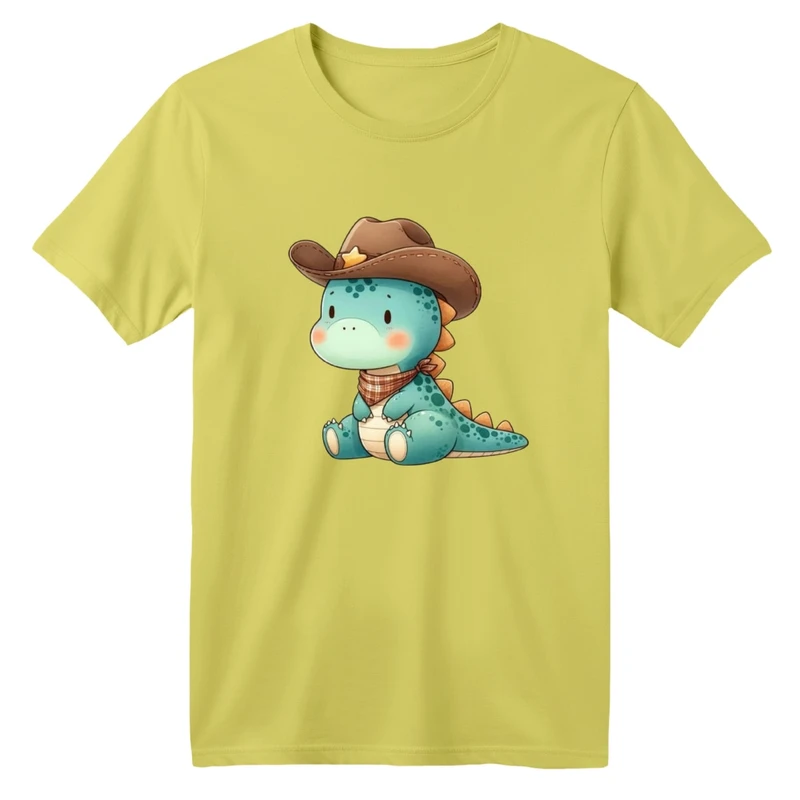 تی شرت آستین کوتاه بچگانه مدل دایناسور کد010