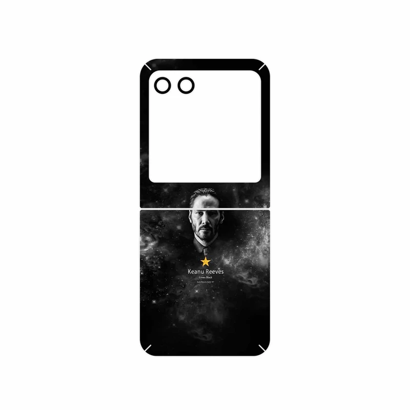 برچسب پوششی ماهوت مدل Keanu Reeves مناسب برای گوشی موبایل موتورولا Razr 40 Ultra
