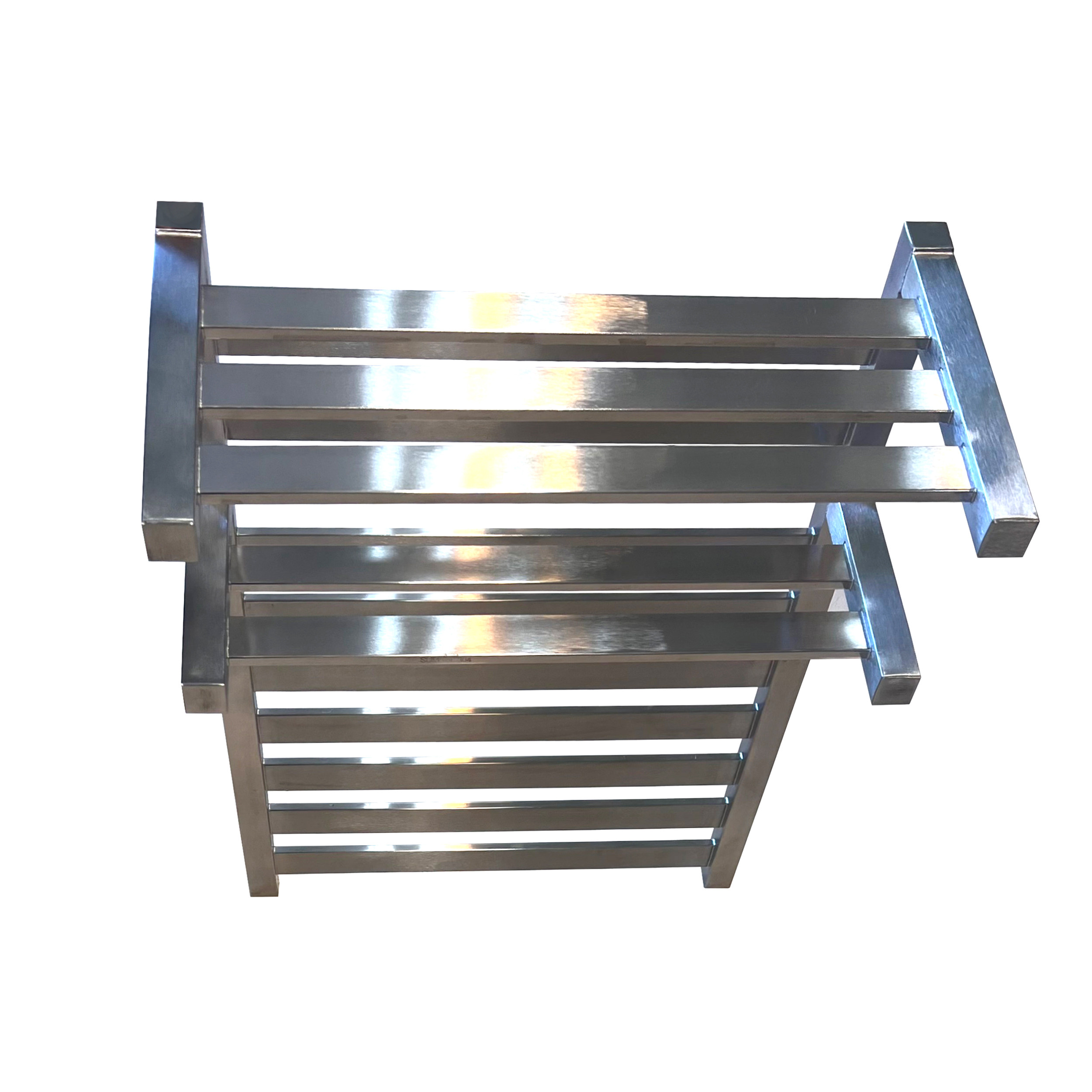 رادیاتور حوله خشک کن مدل کلاسیک دوطبقه 80x50