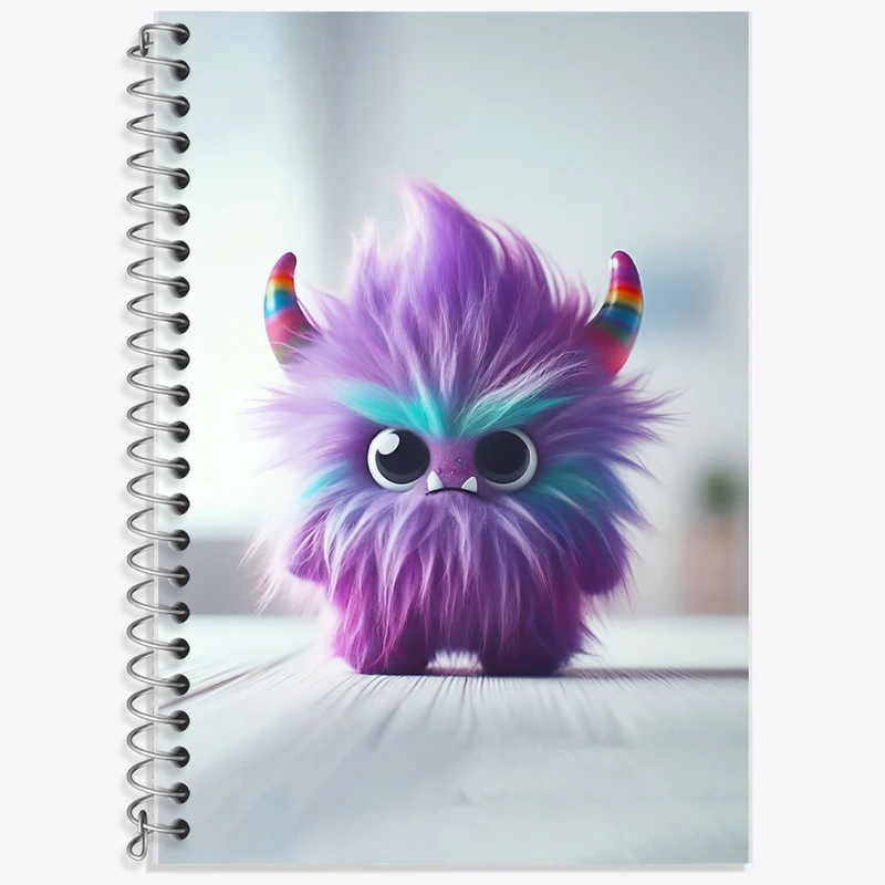 دفتر لغت 50 برگ خندالو طرح هیولای بامزه کد F5704