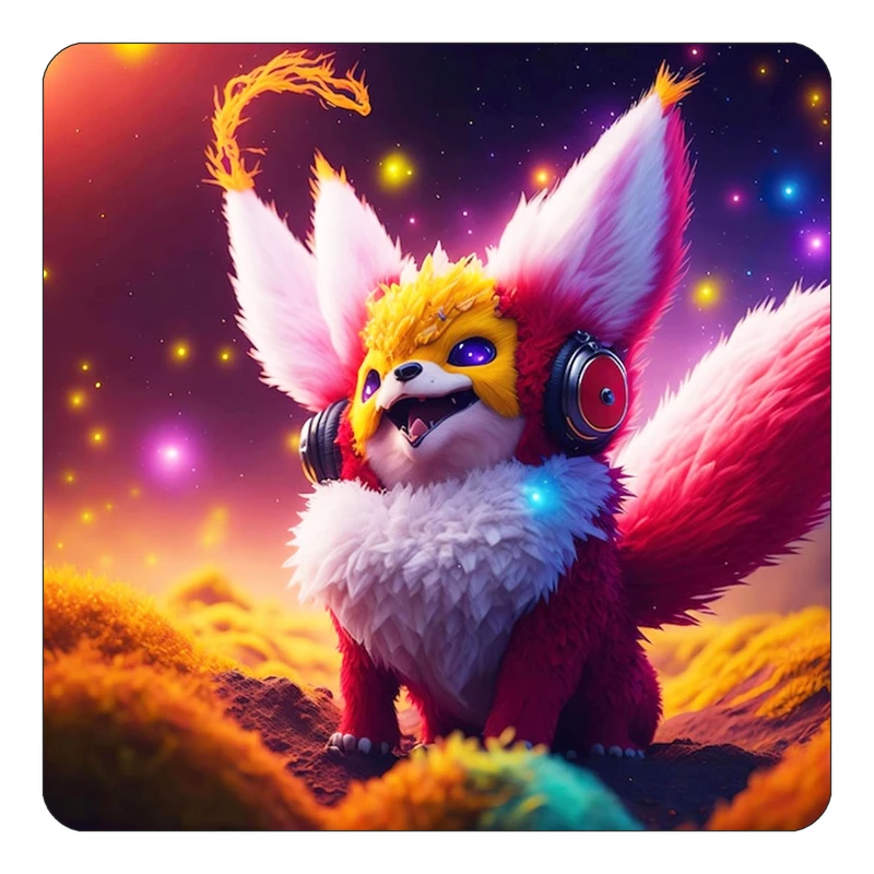 مگنت کاکتی طرح حیوانات رنگی مدل mp26621