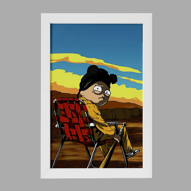 تابلو خندالو مدل انیمیشن ریک و مورتی Rick and Mort کد 26382