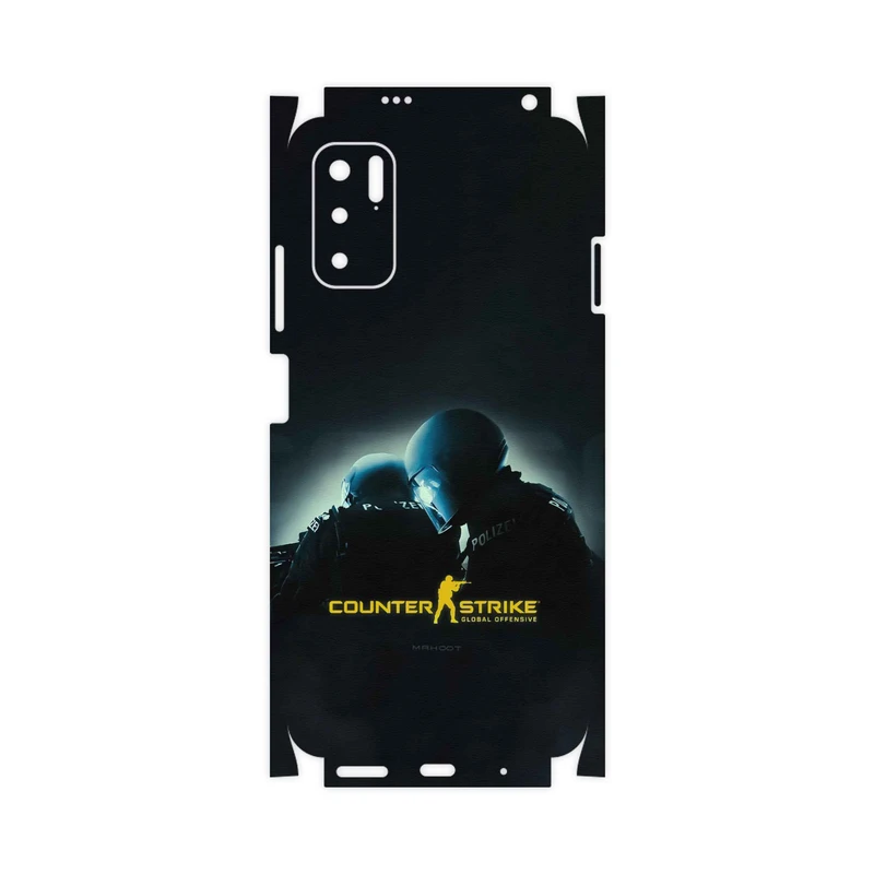 برچسب پوششی ماهوت مدل Counter-Strike-FullSkin مناسب برای گوشی موبایل شیائومی Redmi Note 10 5G