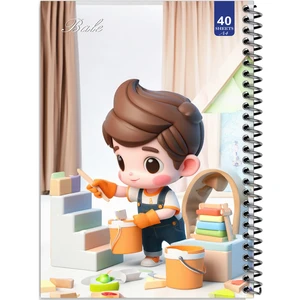 دفتر نقاشی 40 برگ انتشارات بله طرح پسرانه کد A4-K601