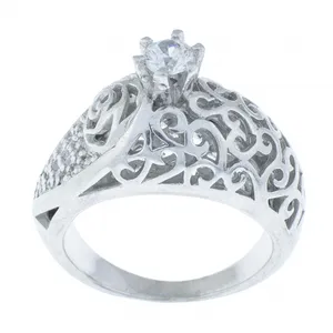 انگشتر نقره زنانه مدل AMT-R130