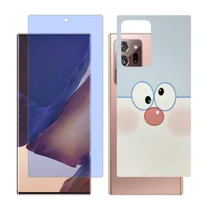 Glass together model blue cut screen protector suitable for Samsung Galaxy Note20 Ultra 5G mobile phone with back cover sticker