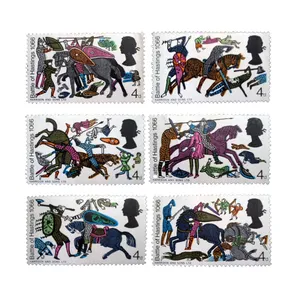 تمبر یادگاری طرح هنری مدل تابلو نقاشی کد T-21 مجموعه 6 عددی