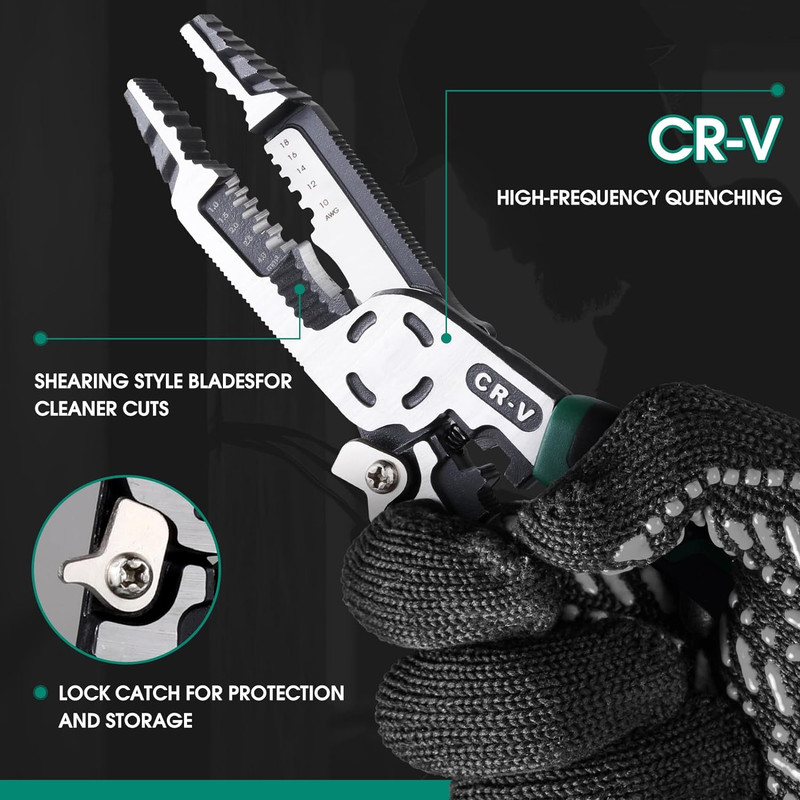 انبر سيم لخت كن 10 كاره توئسِن مدل 19303 سايز 9 اينچ