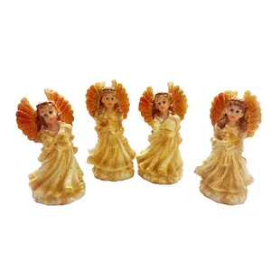 مجسمه مدل فرشتگان نوازنده مجموعه 4 عددی